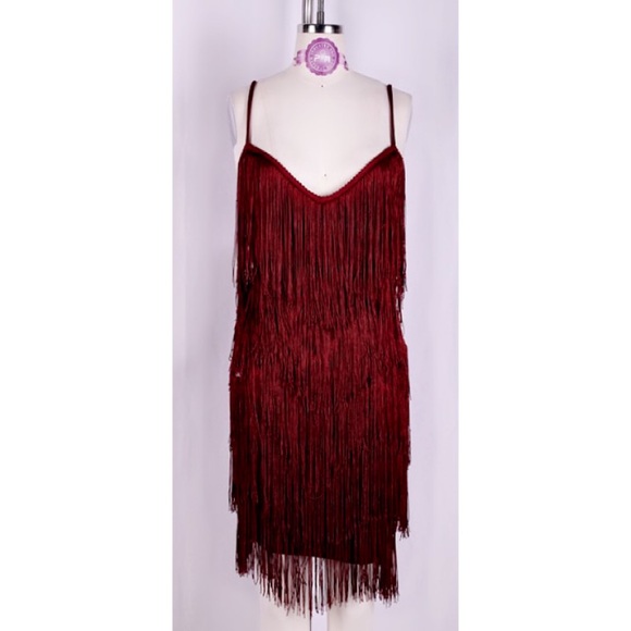 Fashion Nova Fringe Dress - Picture 2 of 3